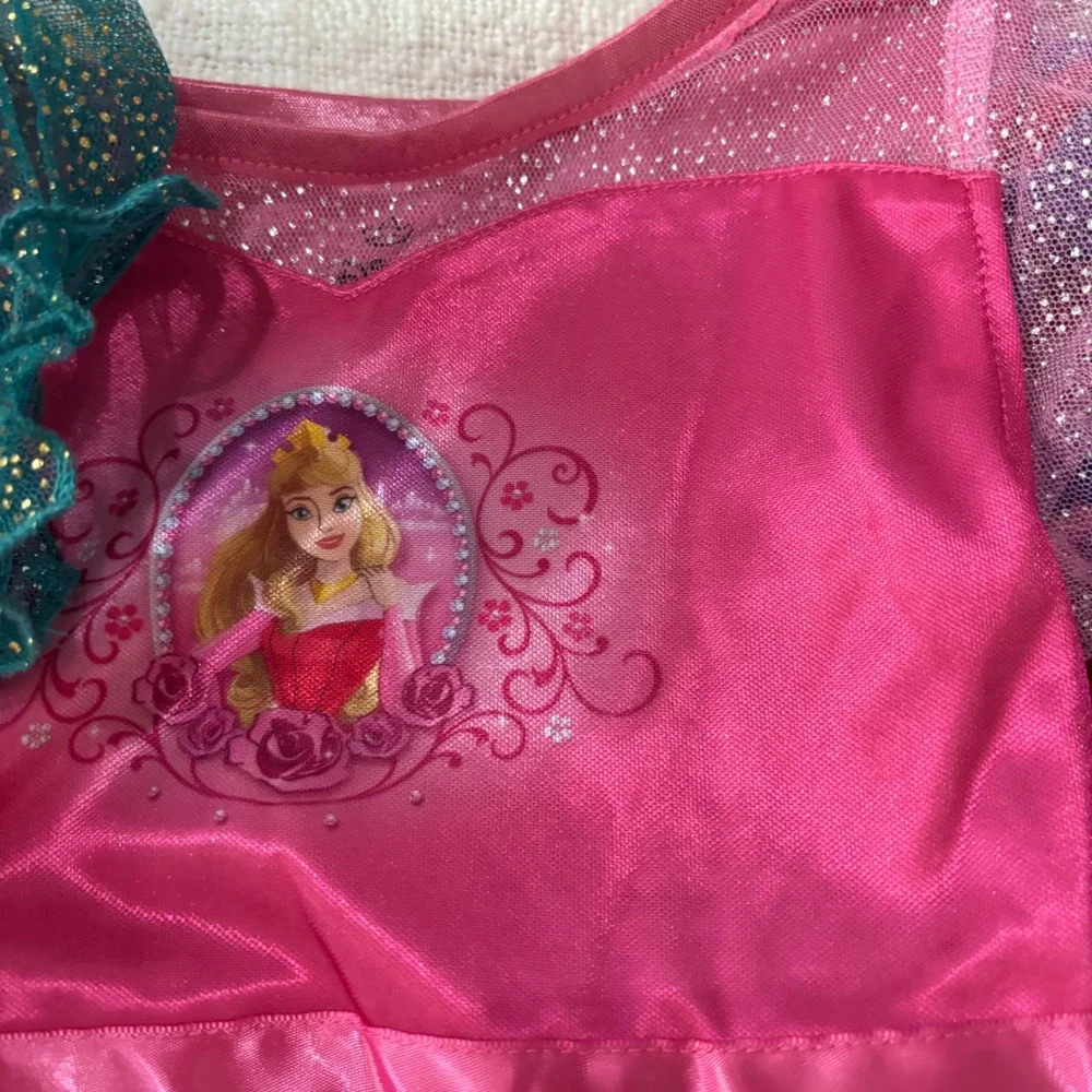 Disney Princess Nightgown Bundle 4pk Merida Aurora Snow White Girls Size 6